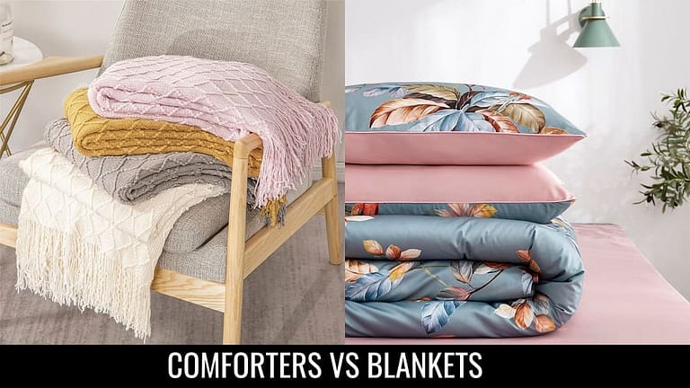 Comforter vs Blankets